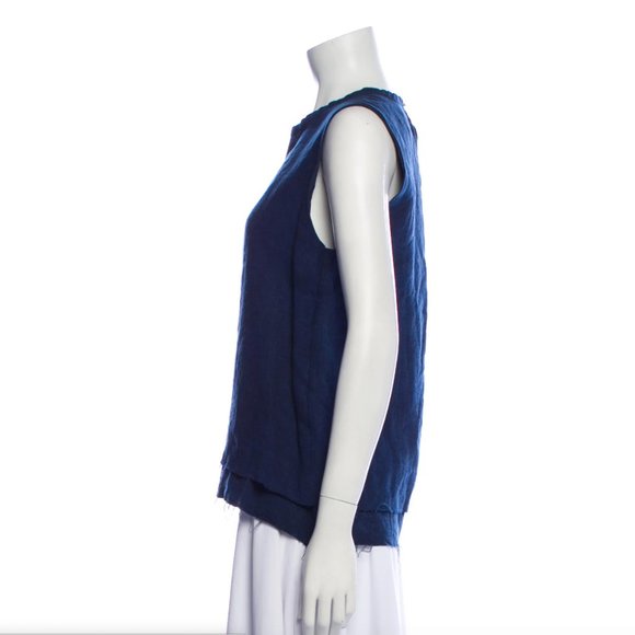 Simon Miller Terra Linen Double Layer Top - Picture 2 of 8